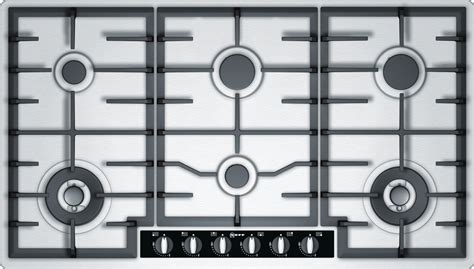 t29s96n1 extra wide gas hob stainless steel